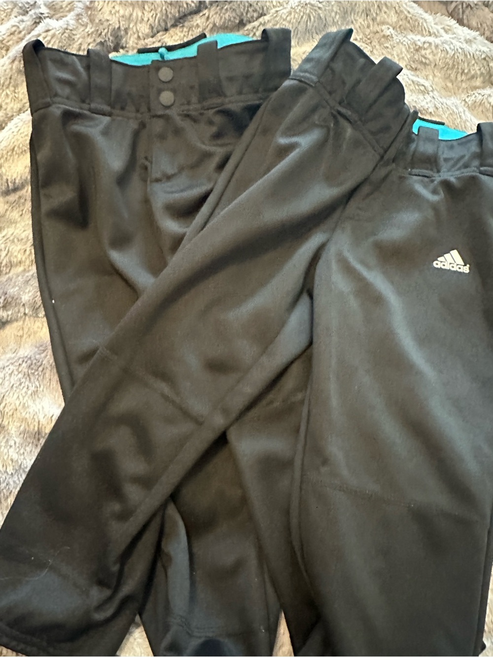 Little Boys Adidas Baseball Pants Size Small - Picture 4 of 6
